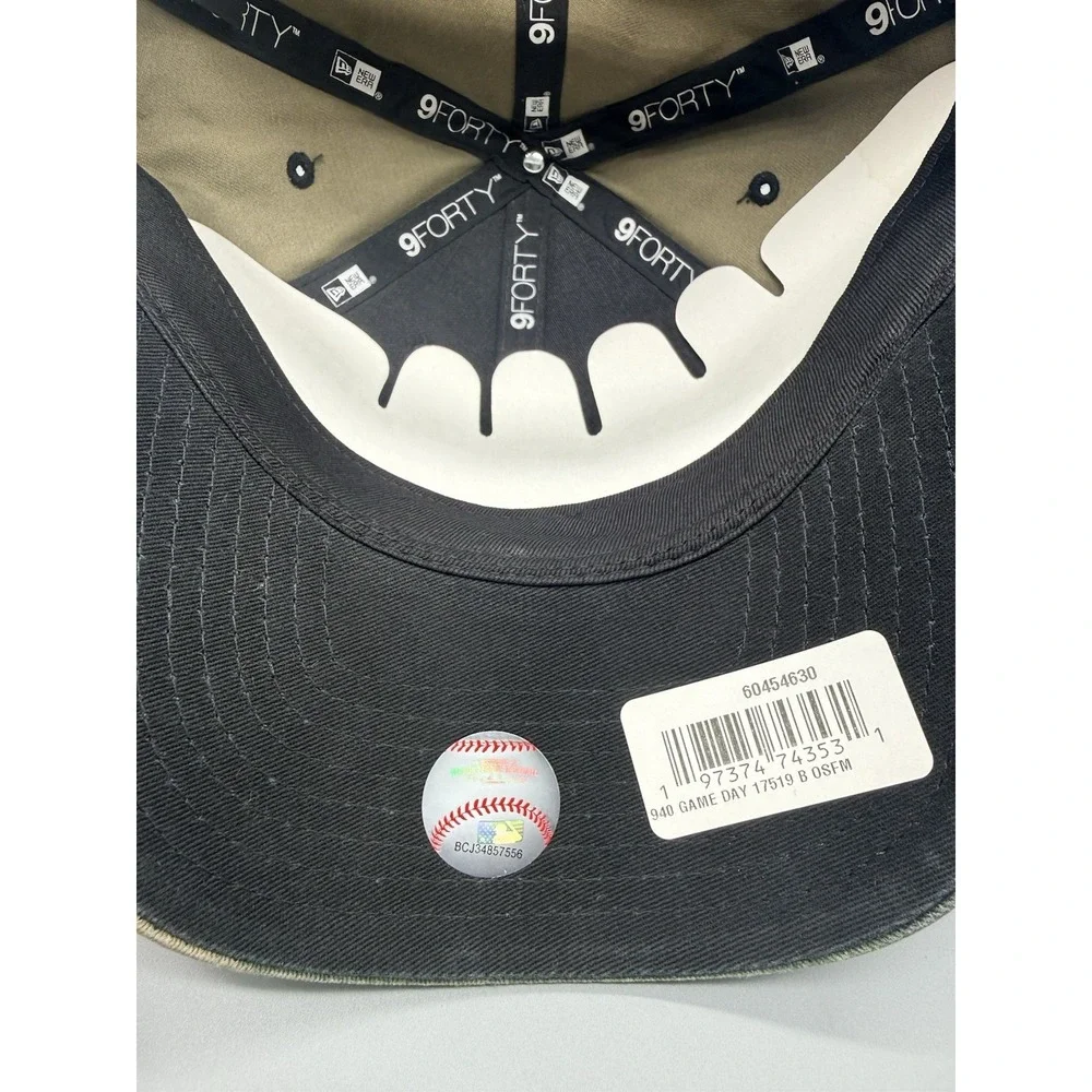 New Era Camo Boston Red Sox Gameday 9FORTY Adjustable Hat Patch NEW